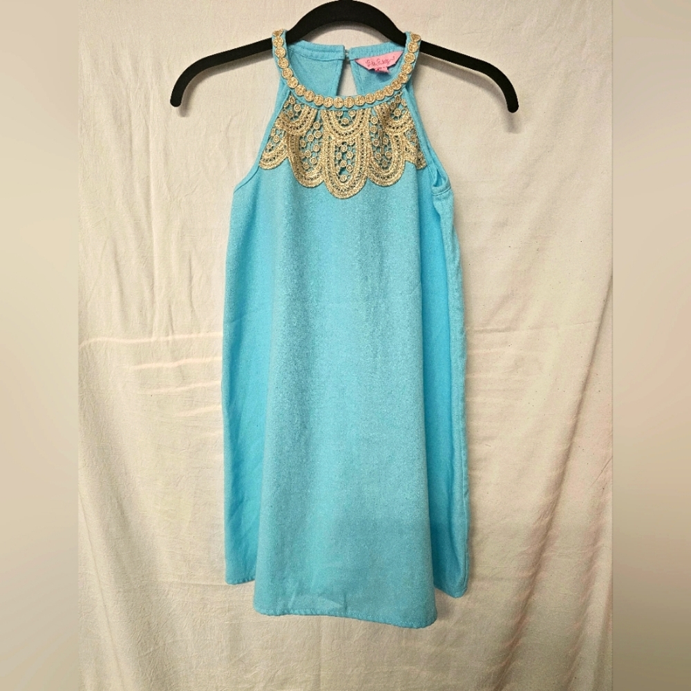 Girl's Lily Pulitzer mini Pearl Dress Sz 10